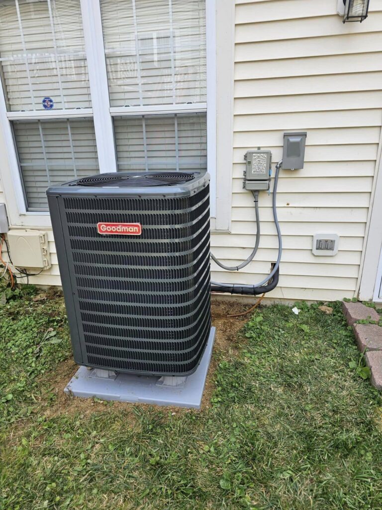 Heat pump installation